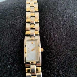 Vintage citizen Quartz gold/ silver watch